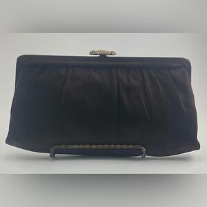 Sophisticated Dark Brown Clutch
